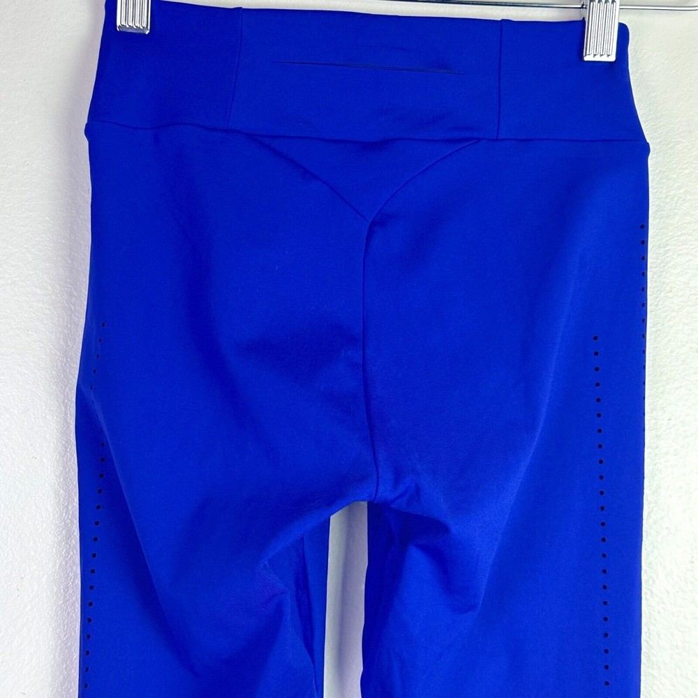 Gymshark Dry Laser Cut Leggings Blue XS Cobalt Royal Blue - Picture 9 of 11